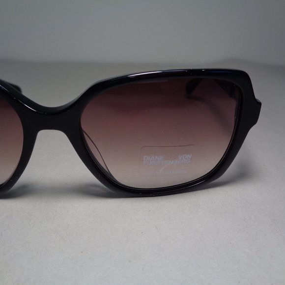 Diane von Furstenberg BECKY DVF648S Black New Women´s...